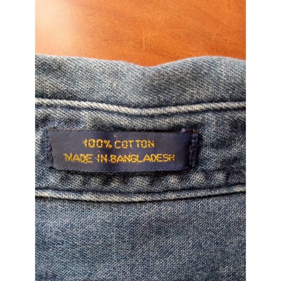 Club Room By Charter Club Shirt Women's Size Medium Denim * - Picture 14 of 16